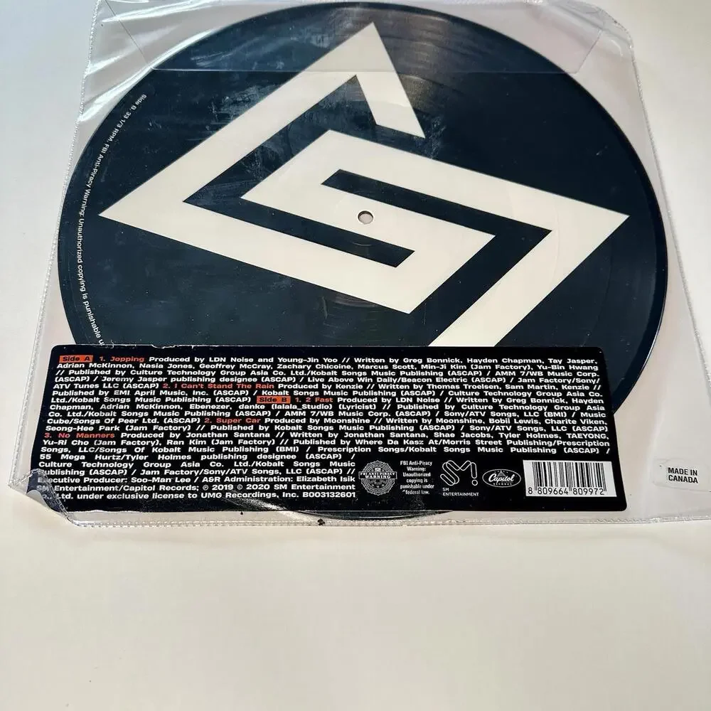 NEW SuperM Vinyl LP Album Ten Version - Picture 4 of 4
